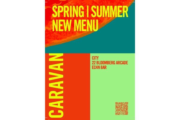 Spring | Summer – New Menu at Caravan