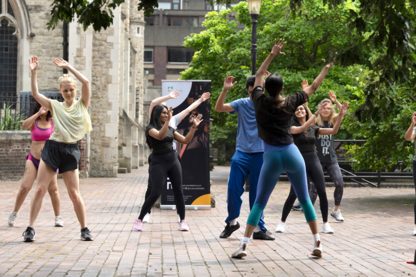 Latin Dance Fitness in the Culture Mile