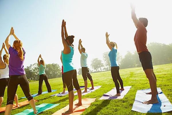 Yoga in the Culture Mile