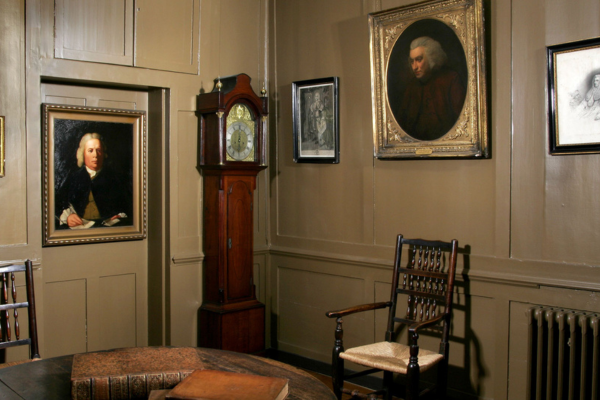 interior of dr johnson's house