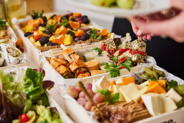 freshly prepared food